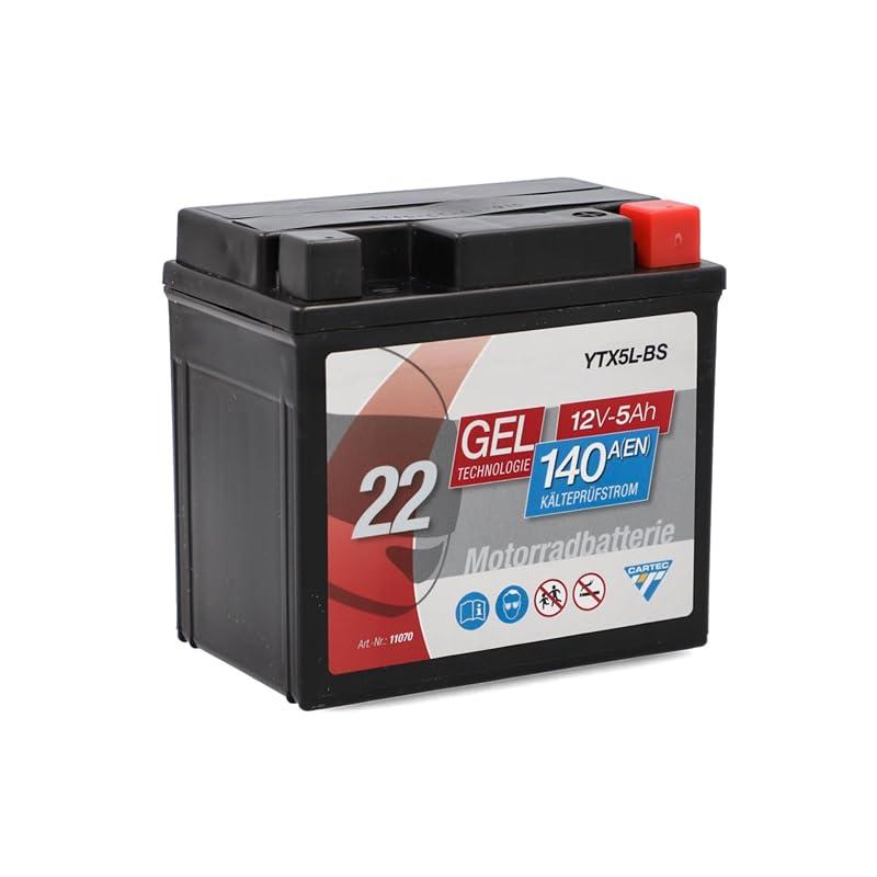 Mi opinión sobre la batería moto CARTEC gel 5Ah: ¿Vale la pena?