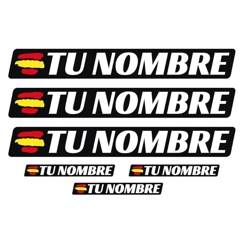 Mi opinión sobre las pegatinas personalizadas bandera España.