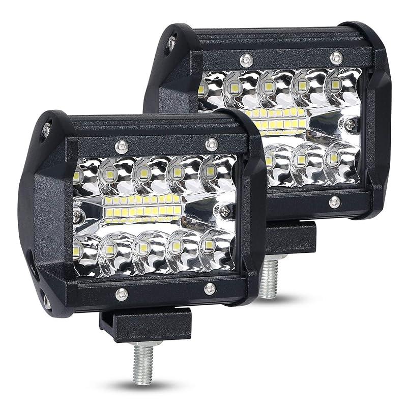 Mi opinión sobre los faros LED URAQT para tractor: ¡brillan mucho!