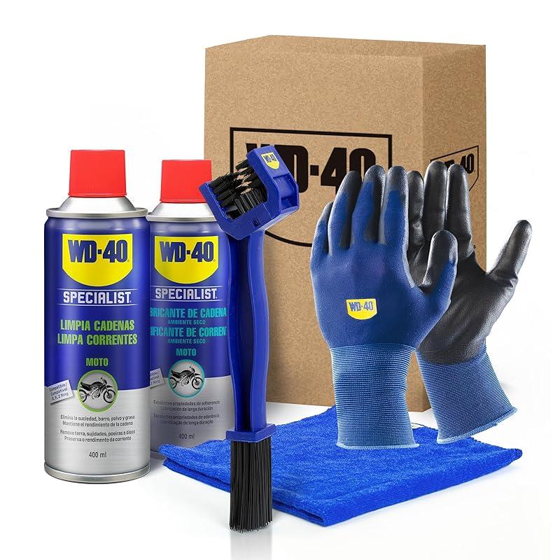 Mi opinión sobre el kit mantenimiento moto WD-40 Specialist.
